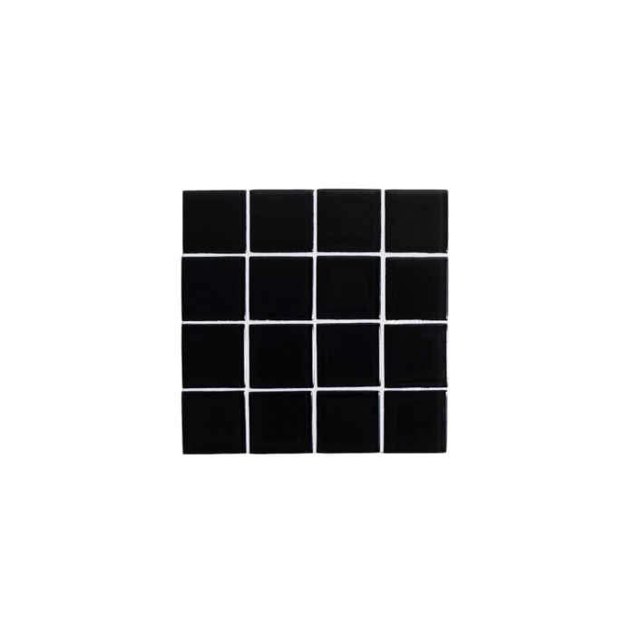 Subtle Art Studios · Glass Tile Coaster · Black Canvas | socius design in Rochester, MN