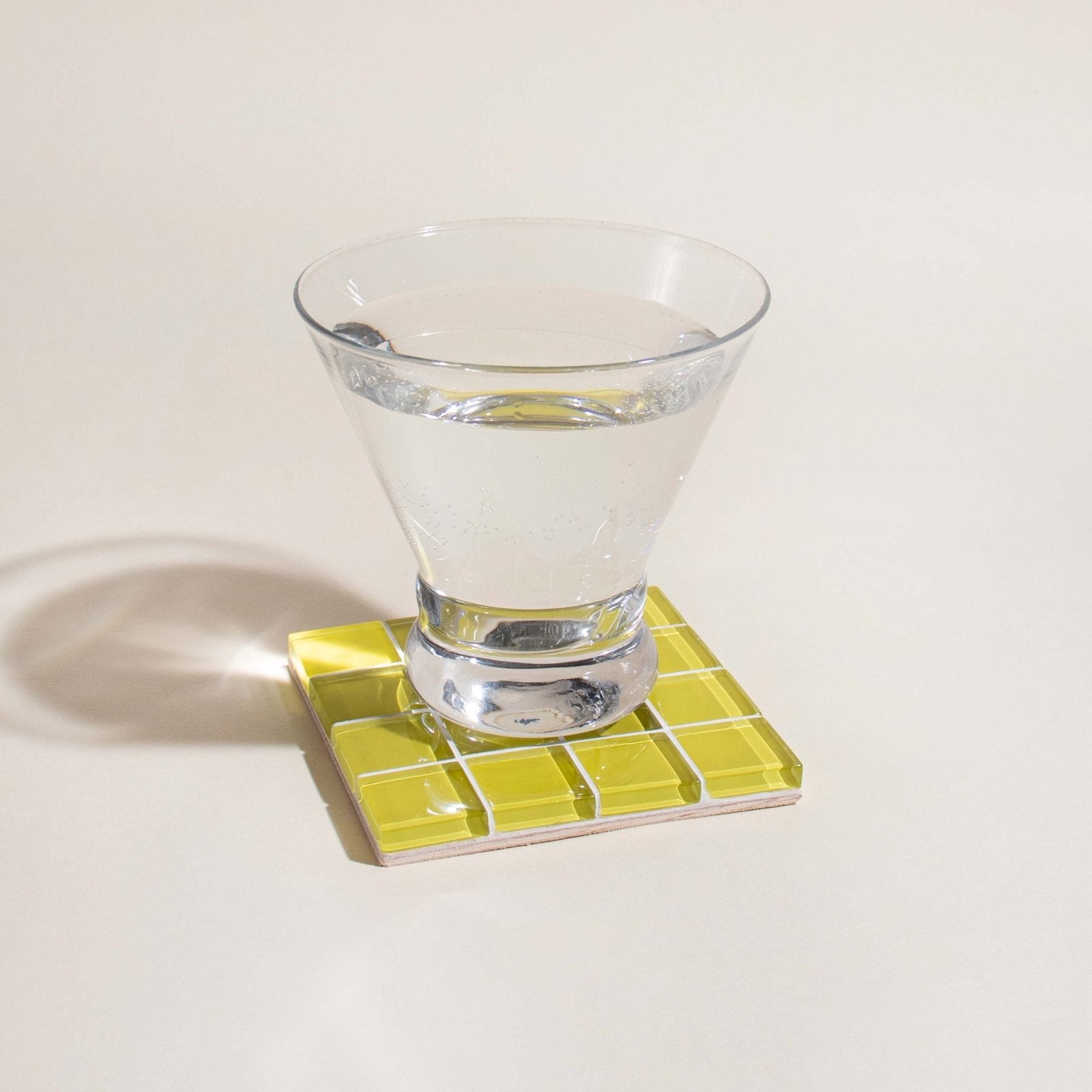 Subtle Art Studios · Glass Tile Coaster · It's Dandelion | socius design in Rochester, MN