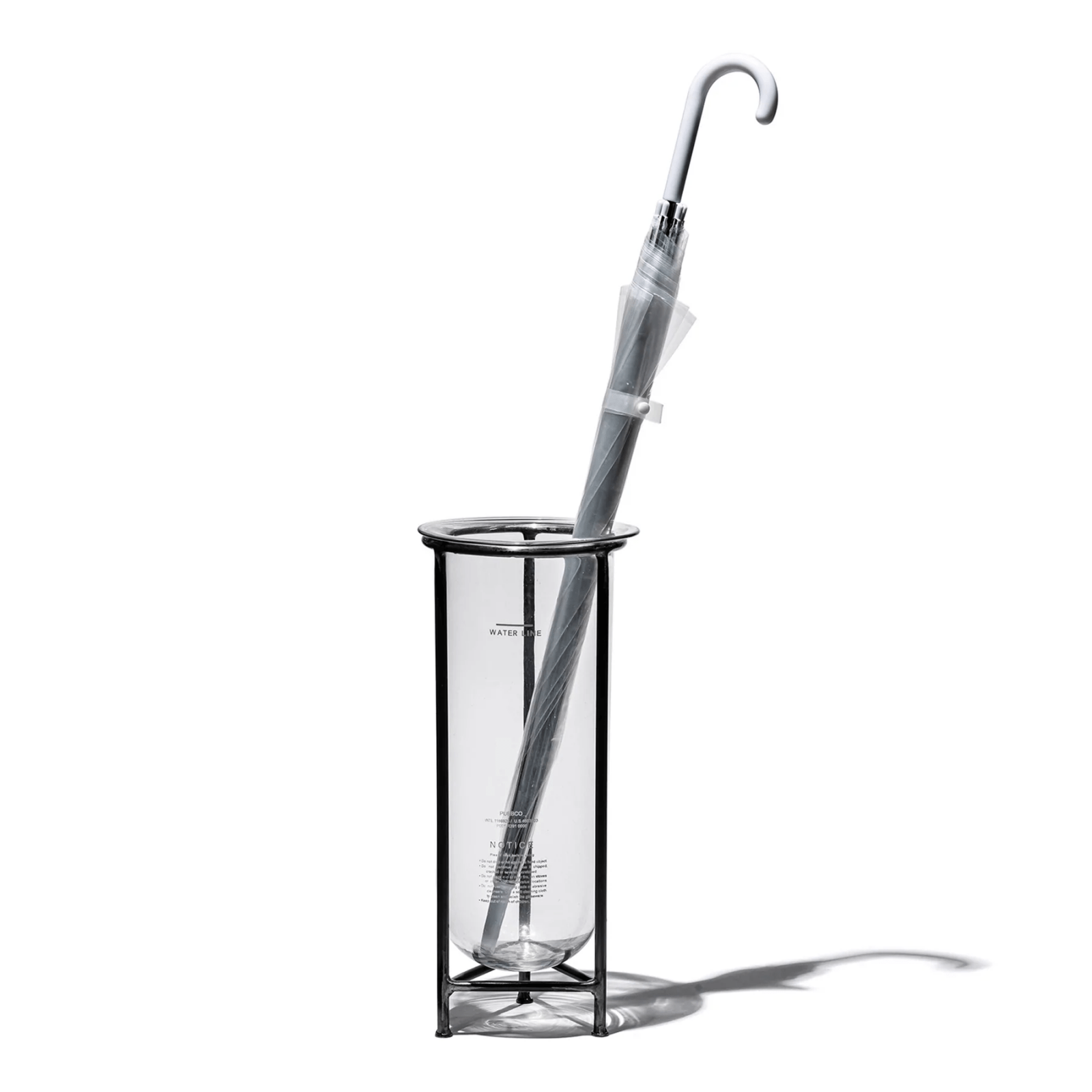 Puebco · Glass Tube Vase with Steel Stand | socius design in Rochester, MN