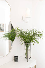Puebco · Glass Tube Vase with Steel Stand | socius design in Rochester, MN