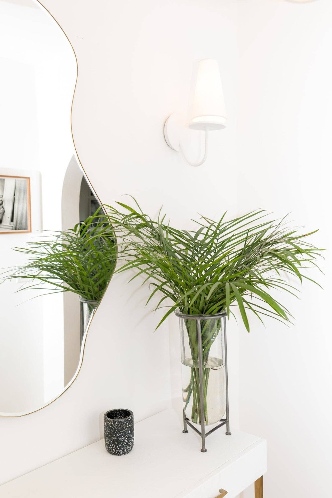 Puebco · Glass Tube Vase with Steel Stand | socius design in Rochester, MN