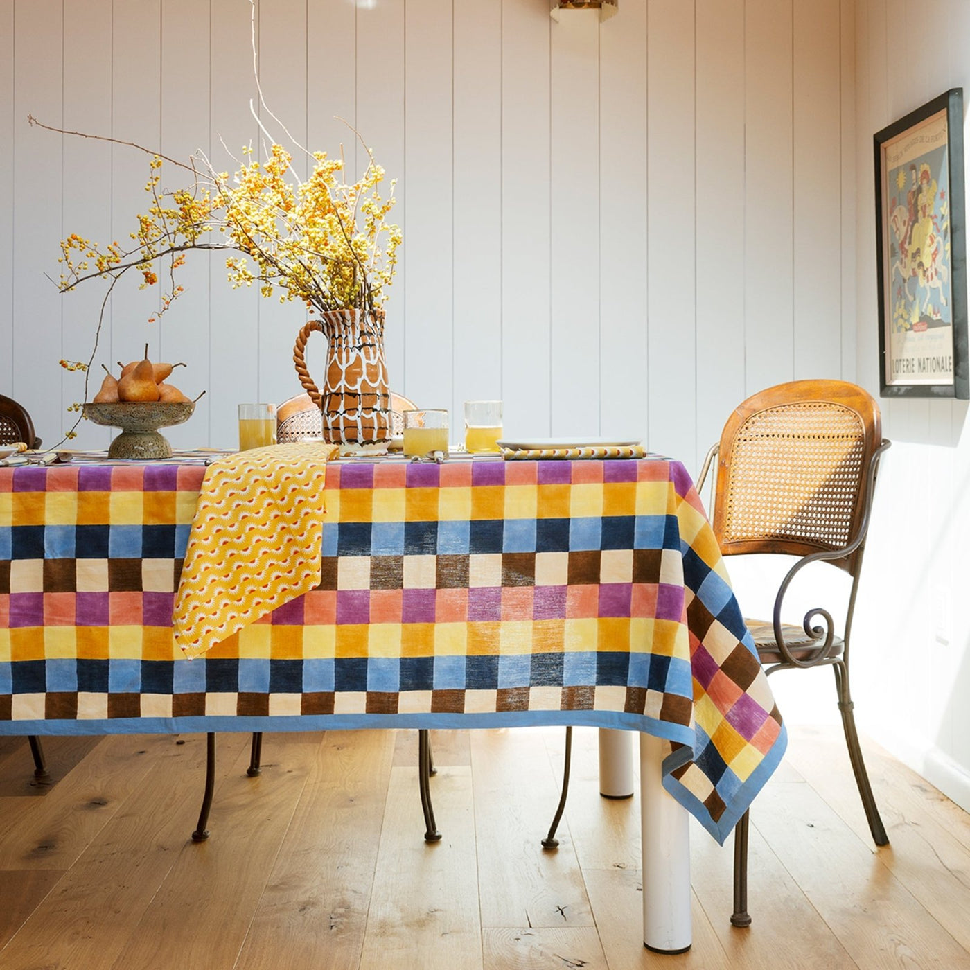 Block Shop · Goldenrod Suns Napkin | socius design in Rochester, MN
