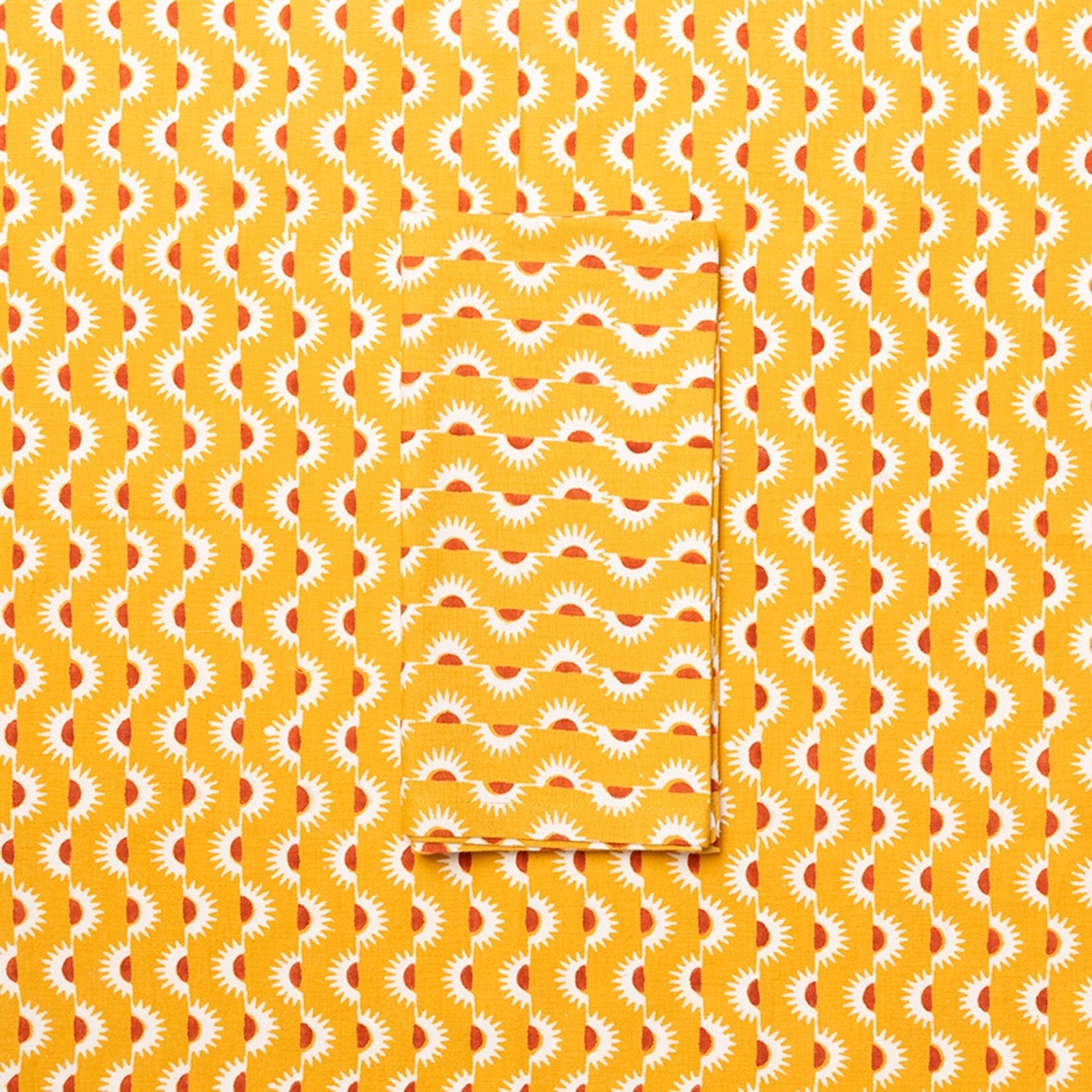 Block Shop · Goldenrod Suns Tea Towel | socius design in Rochester, MN