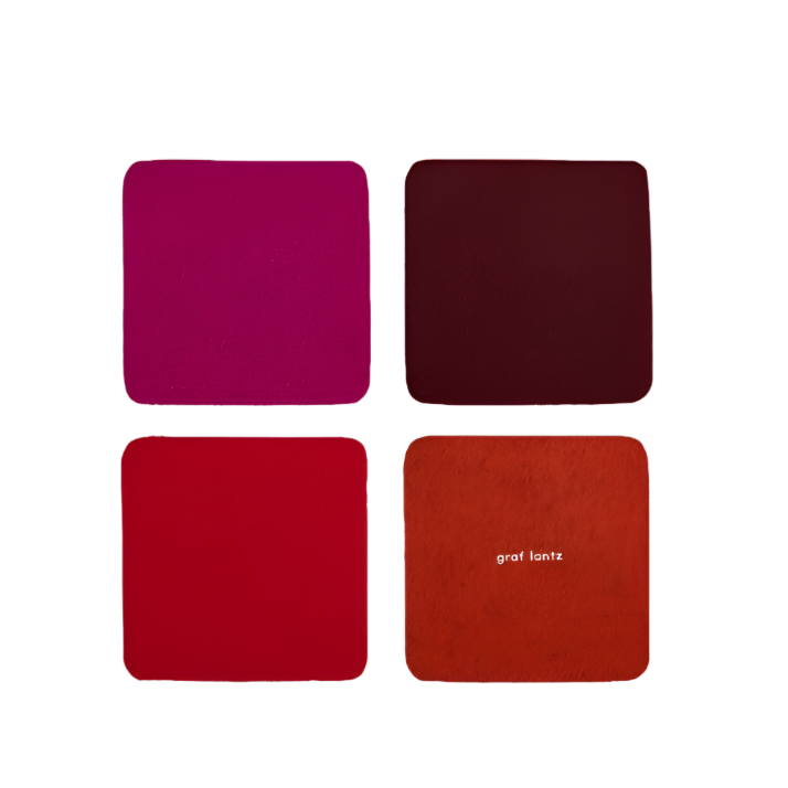 Graf Lantz · Graf Lantz · Bierfilzl Merino Wool Square Coaster Multi 4 Pack · Bordeaux | socius design in Rochester, MN