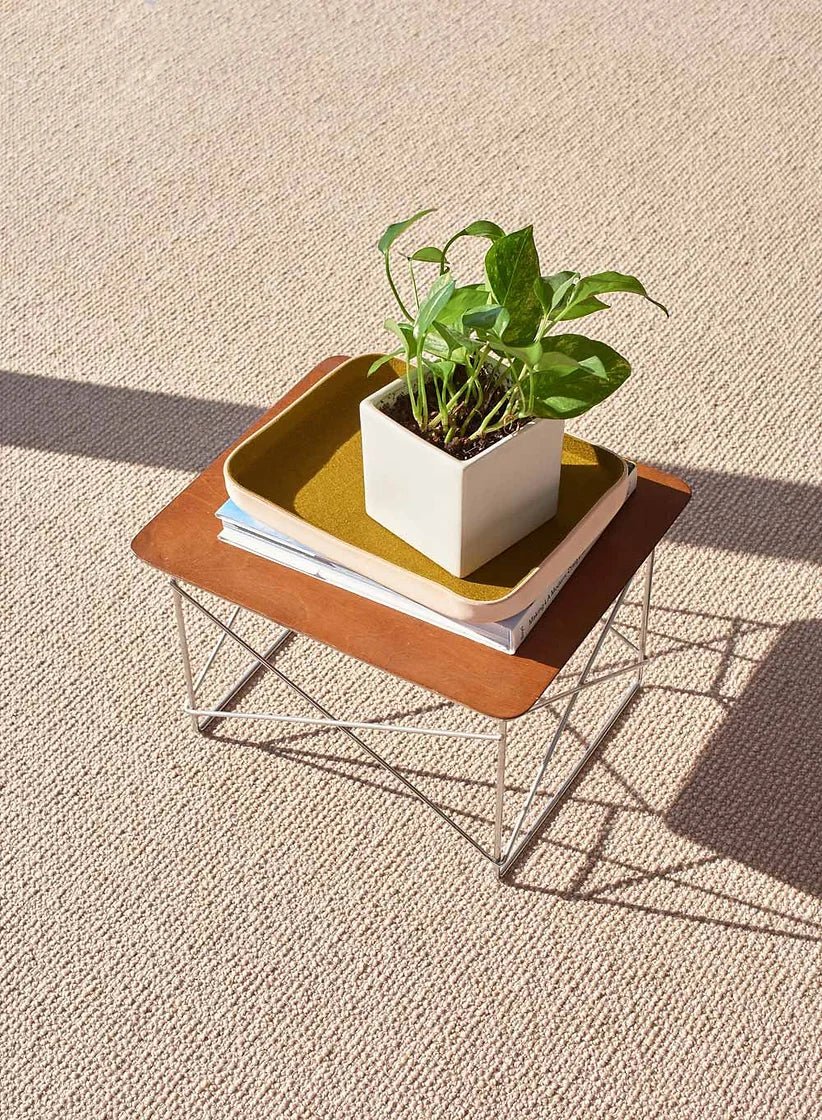 Graf Lantz · Graf Lantz Kawabon Tray · Natural Leather + Golden Moss Felt | socius design in Rochester, MN