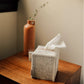 Graf Lantz · Graf Lantz Merino Wool Felt Tissue Box Cover · Heather White | socius design in Rochester, MN