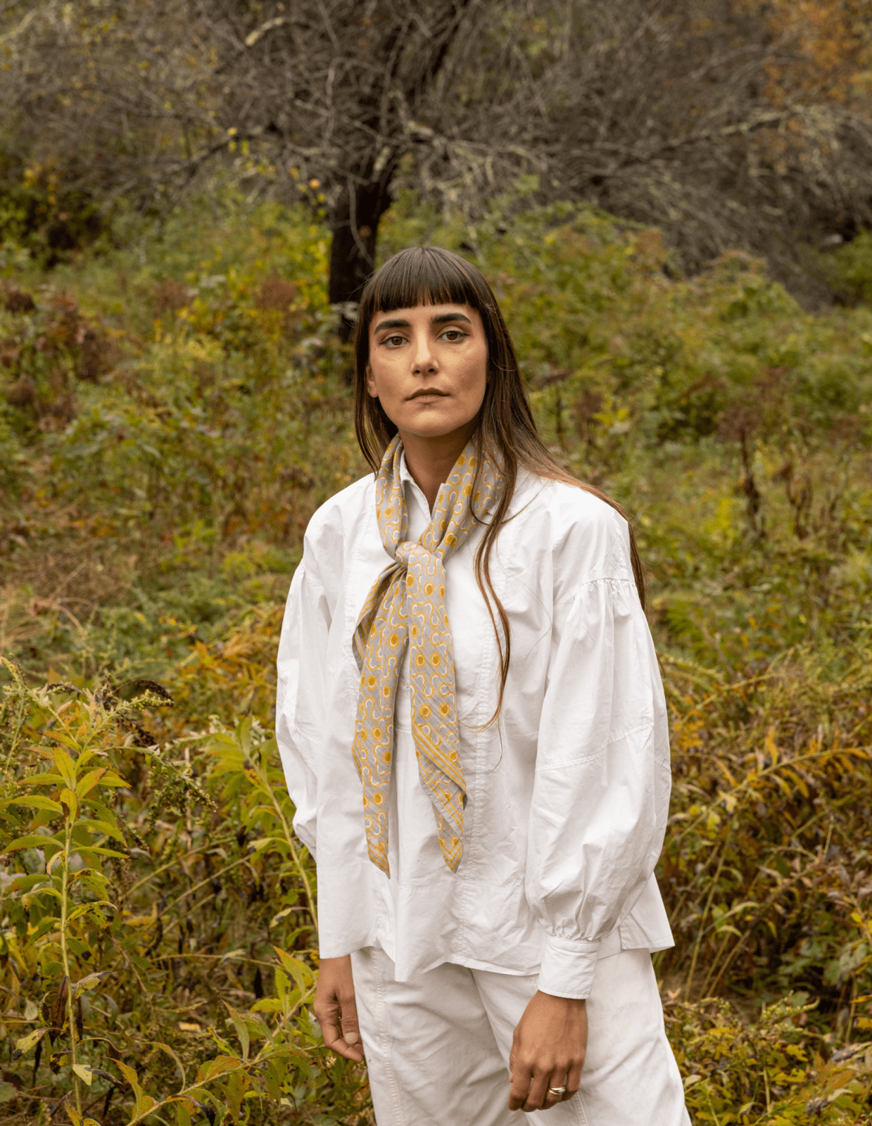 Block Shop · Gray Sundial Square Scarf | socius design in Rochester, MN