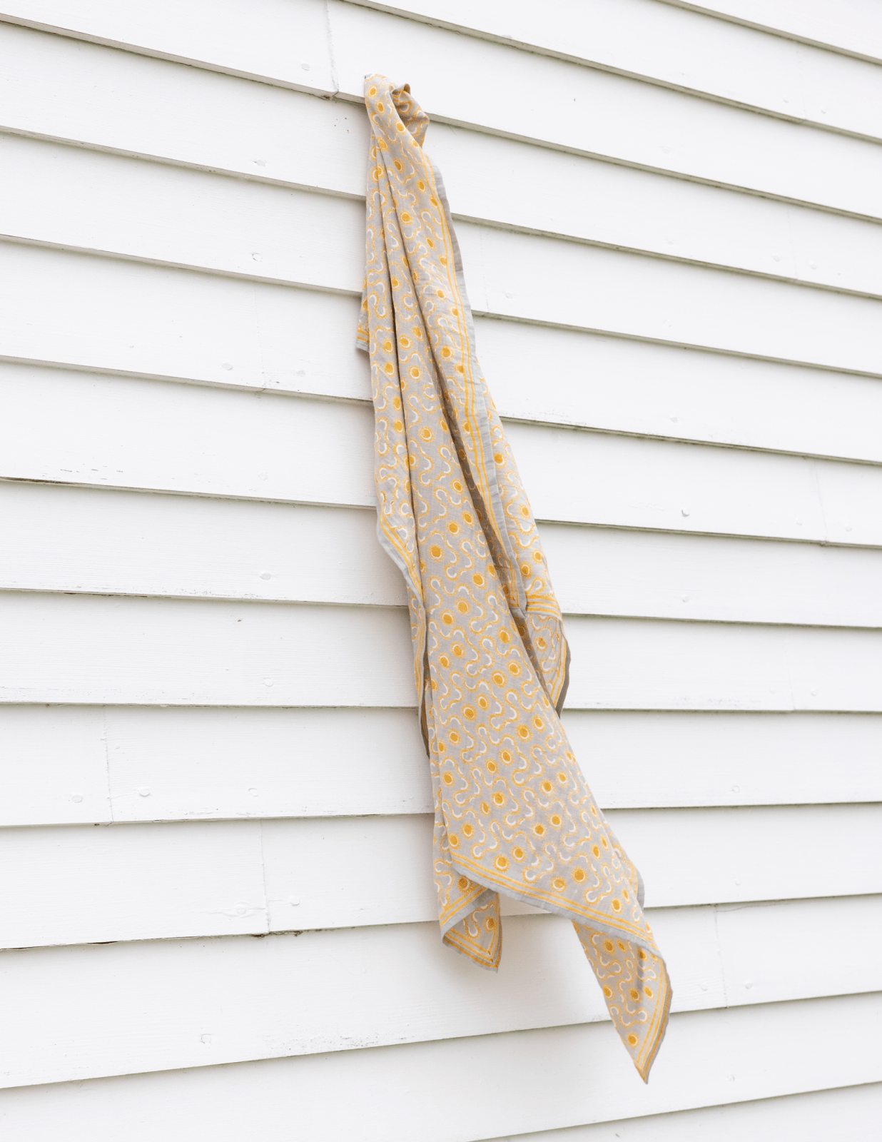 Block Shop · Gray Sundial Square Scarf | socius design in Rochester, MN