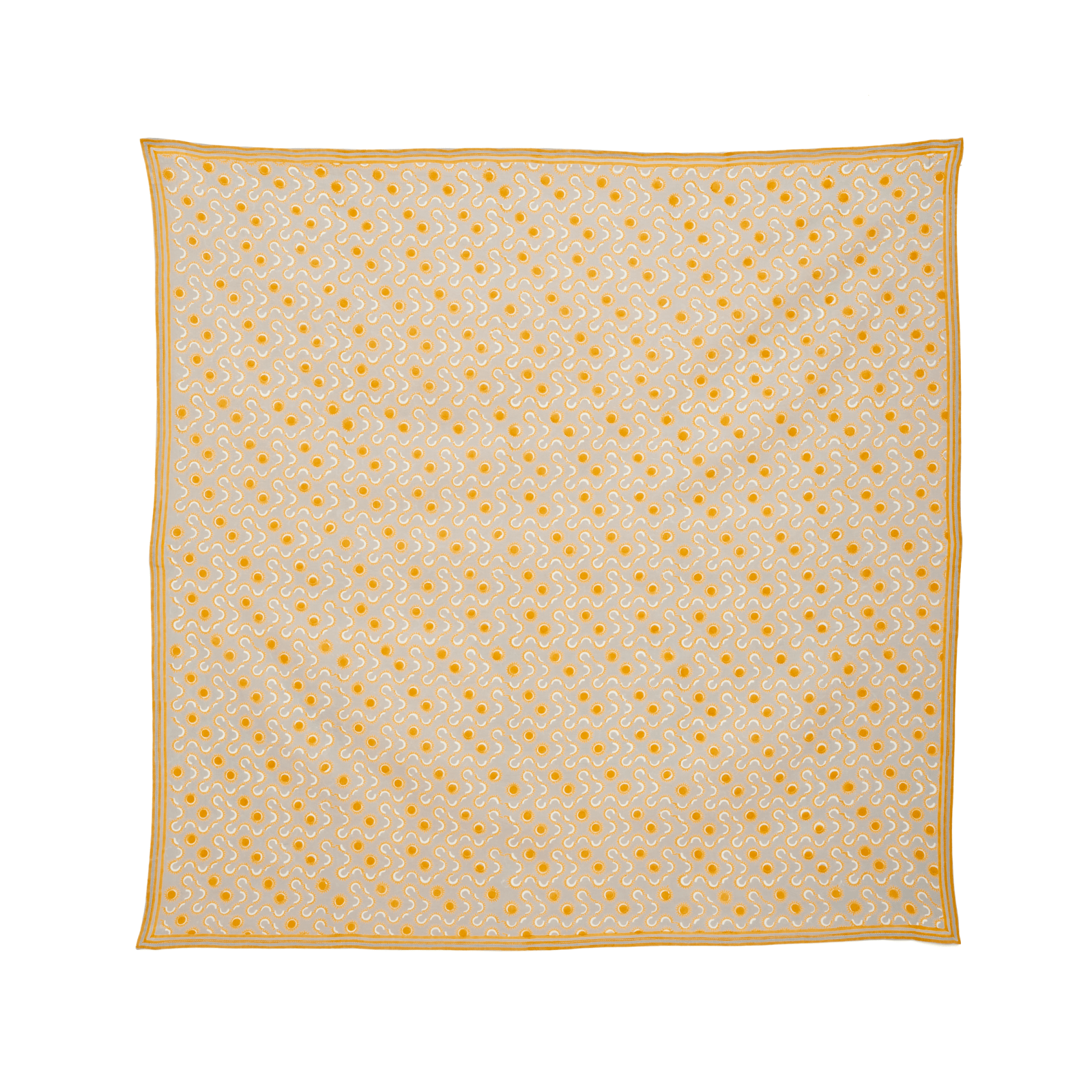 Block Shop · Gray Sundial Square Scarf | socius design in Rochester, MN