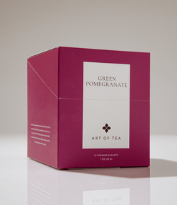 Art of Tea · Green Pomegranate Eco Teabag Sachets | socius design in Rochester, MN