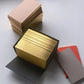 Wms&Co. · Greige Small Cards with Gold edging | socius design in Rochester, MN