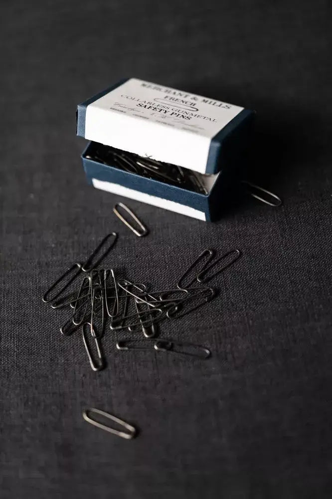 Merchant and Mills · Gun Metal French Safety Pins · Merchant & Mills | socius design in Rochester, MN