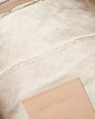 Graf Lantz · Hana Canvas Hobo Bag in Natural Vachetta | socius design in Rochester, MN