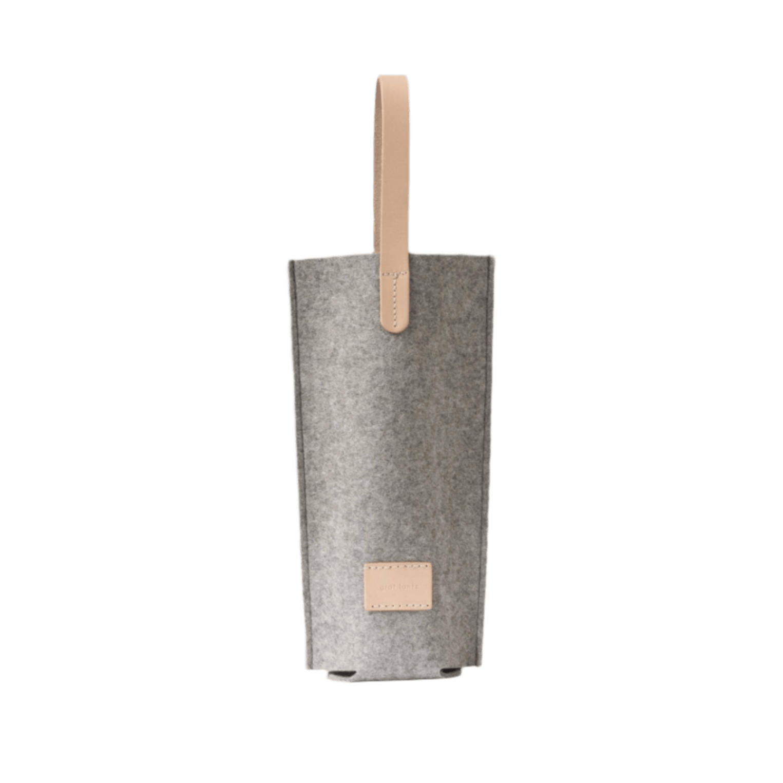 Graf Lantz · Hana Merino Wool Bottle Bag · Granite | socius design in Rochester, MN
