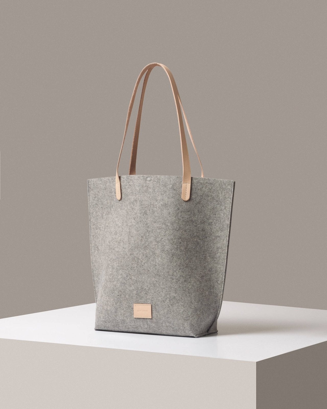 Graf Lantz · Hana Merino Wool Tote in Granite | socius design in Rochester, MN