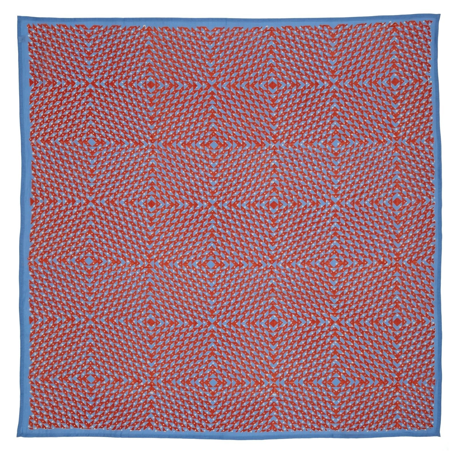 Block Shop · Hand Block - Printed Kaleidoscope Square Scarf · Block Shop | socius design in Rochester, MN