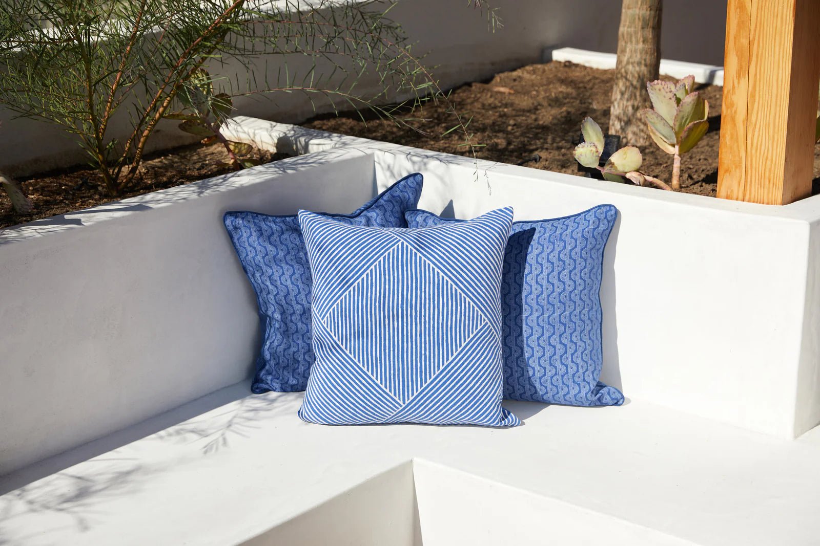 Block Shop · Hand Block - Printed Little Dipper Throw Pillow · Sapphire | socius design in Rochester, MN