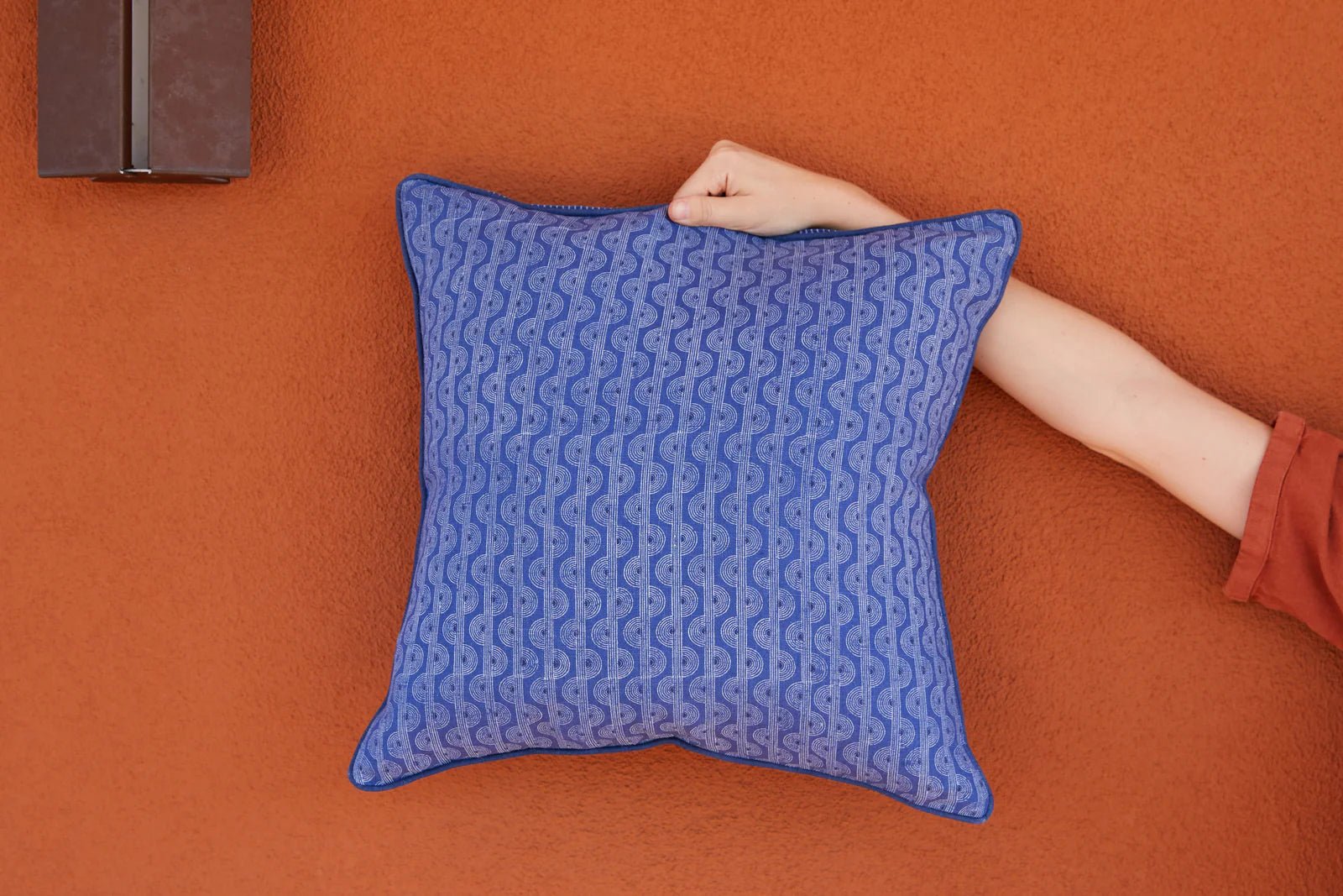 Block Shop · Hand Block - Printed Little Dipper Throw Pillow · Sapphire | socius design in Rochester, MN