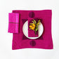 Block Shop · Hand Block - Printed Otto Napkin Set · Plum | socius design in Rochester, MN