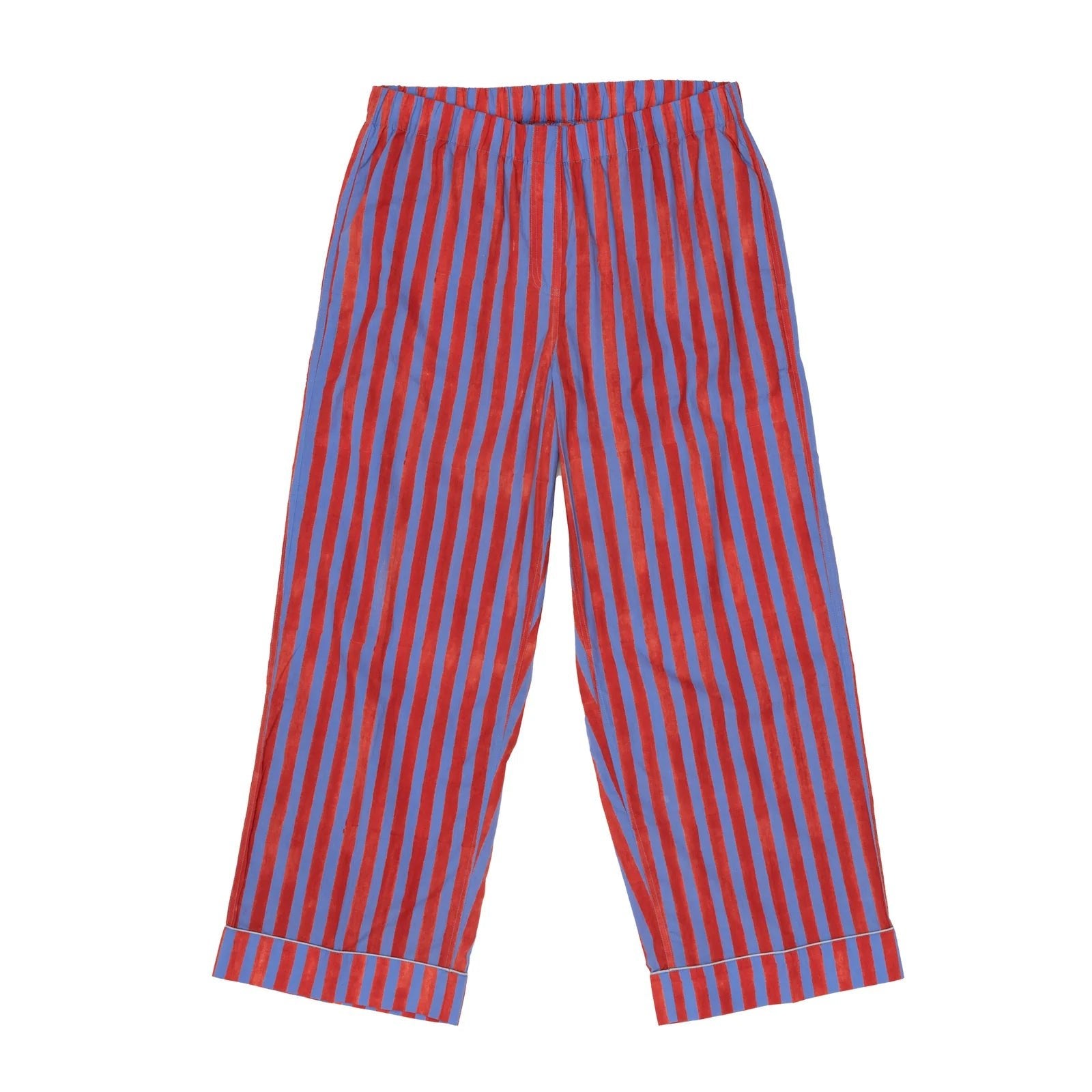 Block Shop · Hand Block - printed Pajama Set in Kingfisher | socius design in Rochester, MN