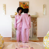 Block Shop · Hand Block - printed Pajama Set in Phlox | socius design in Rochester, MN