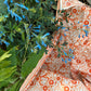 Block Shop · Hand Block - Printed Poppy Bandana · Peach | socius design in Rochester, MN