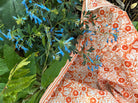 Block Shop · Hand Block - Printed Poppy Bandana · Peach | socius design in Rochester, MN