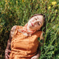 Block Shop · Hand Block - Printed Poppy Bandana · Peach | socius design in Rochester, MN