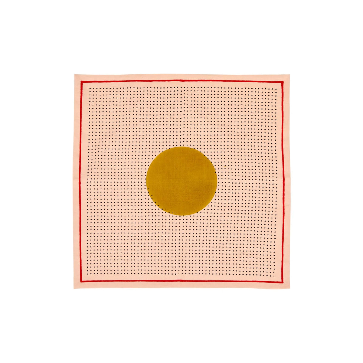 Block Shop · Hand Block - Printed Solstice Napkin Set · Peach | socius design in Rochester, MN