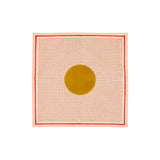 Block Shop · Hand Block - Printed Solstice Napkin Set · Peach | socius design in Rochester, MN