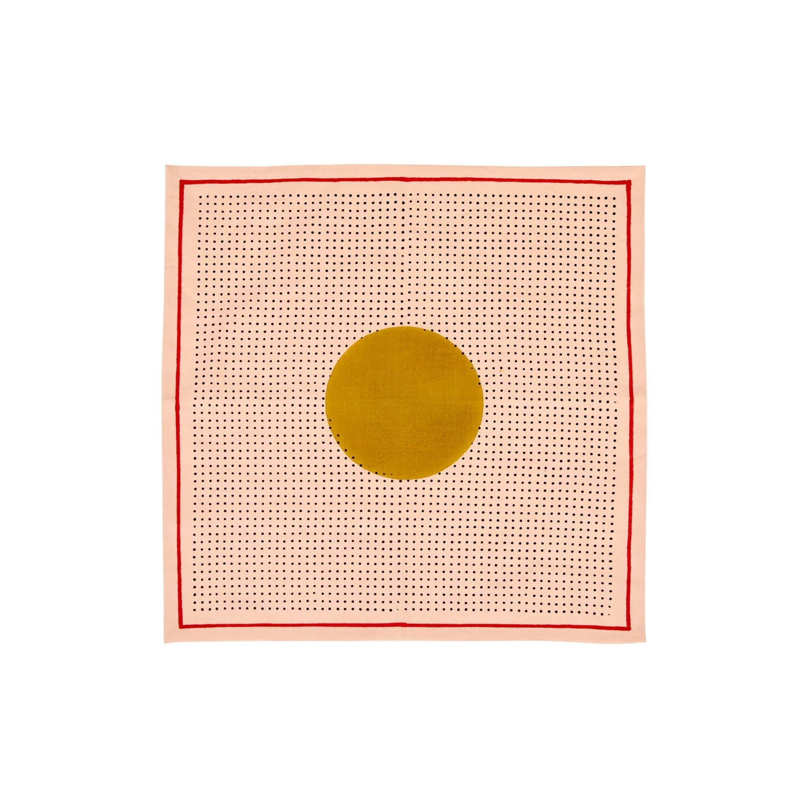 Block Shop · Hand Block - Printed Solstice Napkin Set · Peach | socius design in Rochester, MN