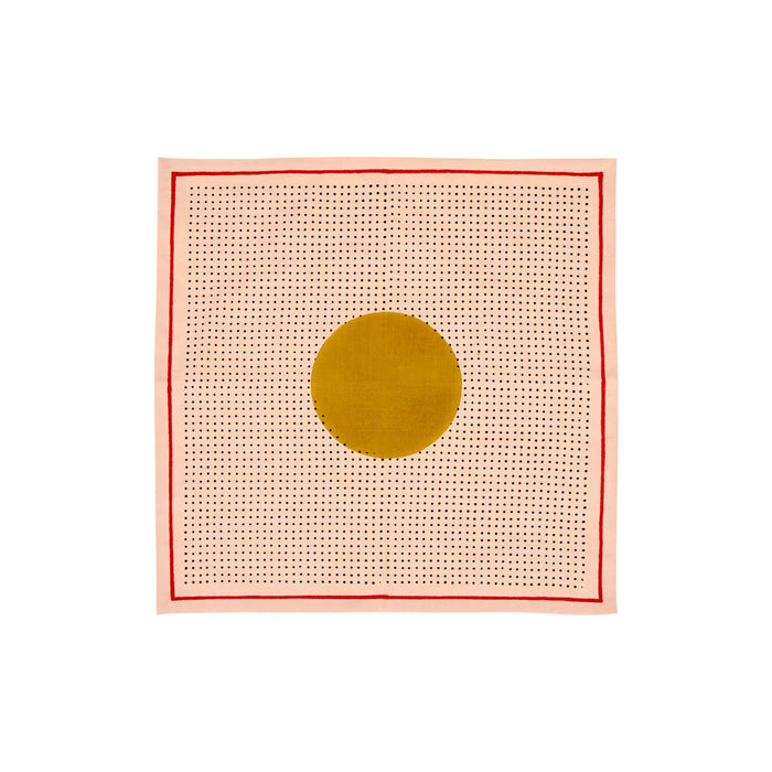 Block Shop · Hand Block - Printed Solstice Napkin Set · Peach | socius design in Rochester, MN