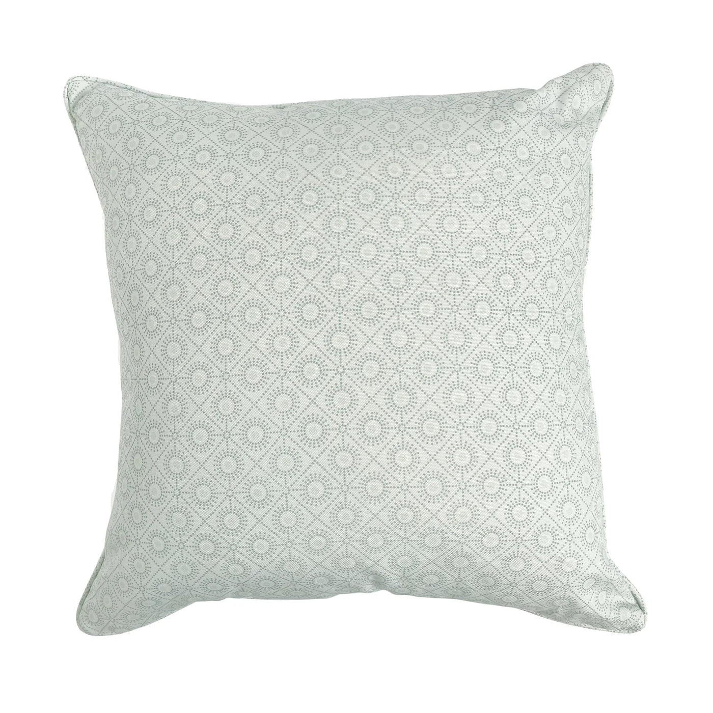 Block Shop · Hand Block - Printed Sunburst 24x24 Pillow · Sea Glass | socius design in Rochester, MN