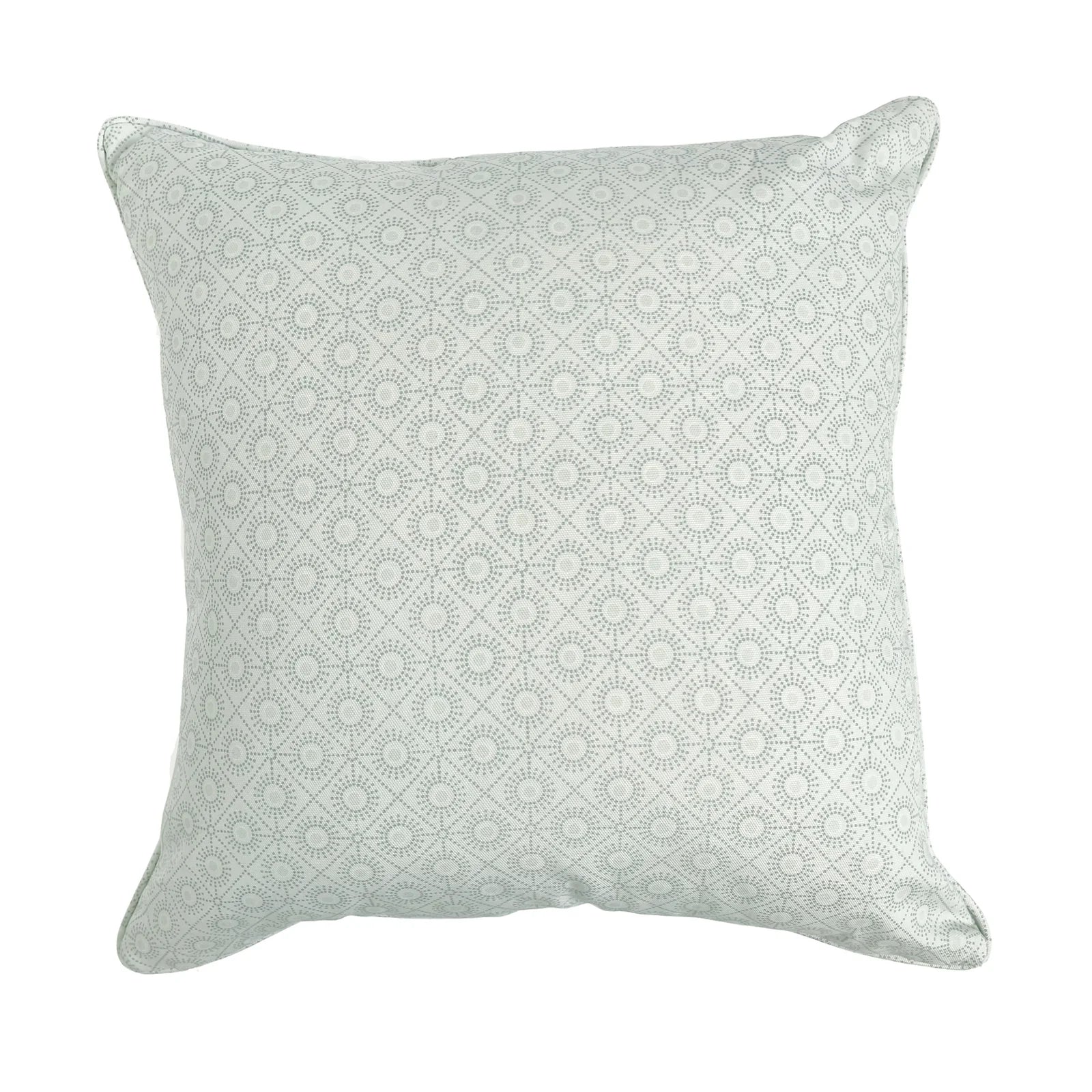 Block Shop · Hand Block - Printed Sunburst 24x24 Pillow · Sea Glass | socius design in Rochester, MN