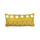 Block Shop · Hand Block - Printed Susie Lumbar Pillow · Ochre | socius design in Rochester, MN