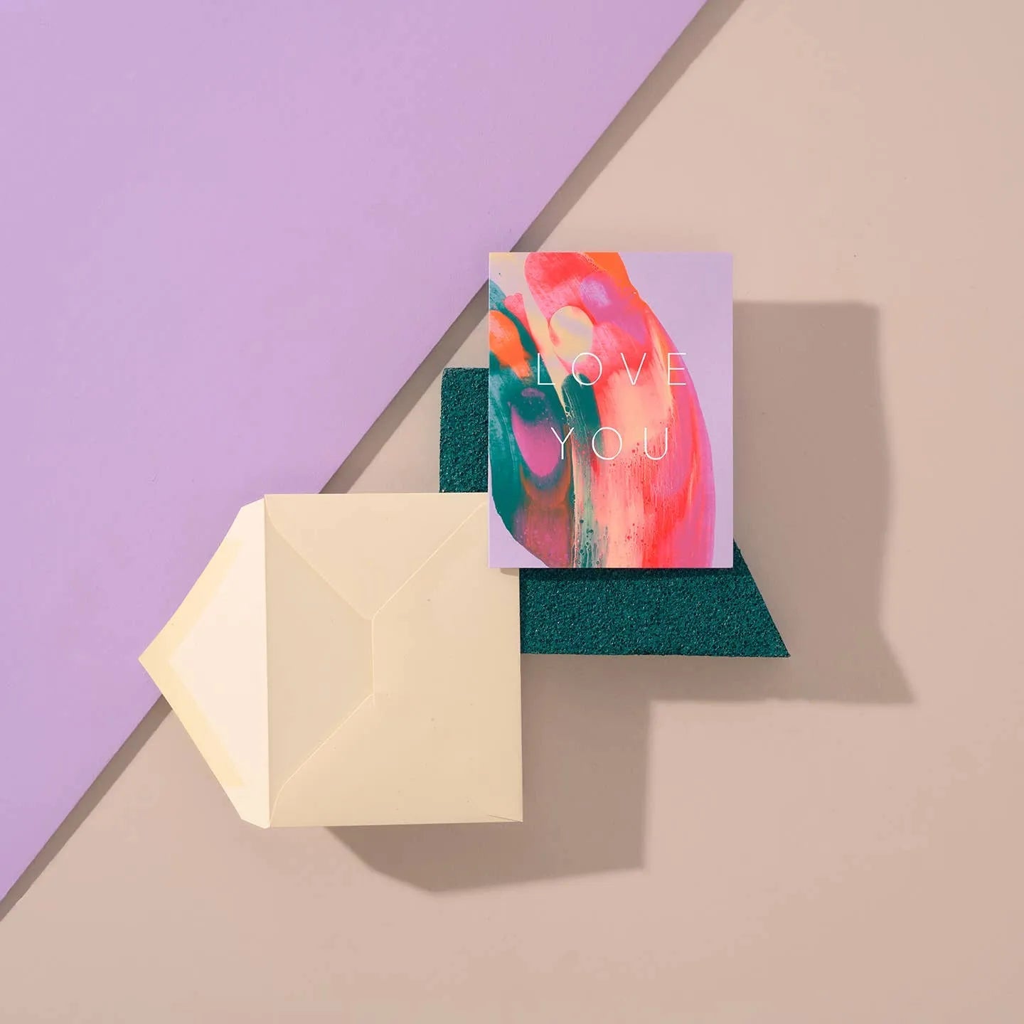 Mōglea · Hand - painted Greeting Card · "Orchid Love" | socius design in Rochester, MN