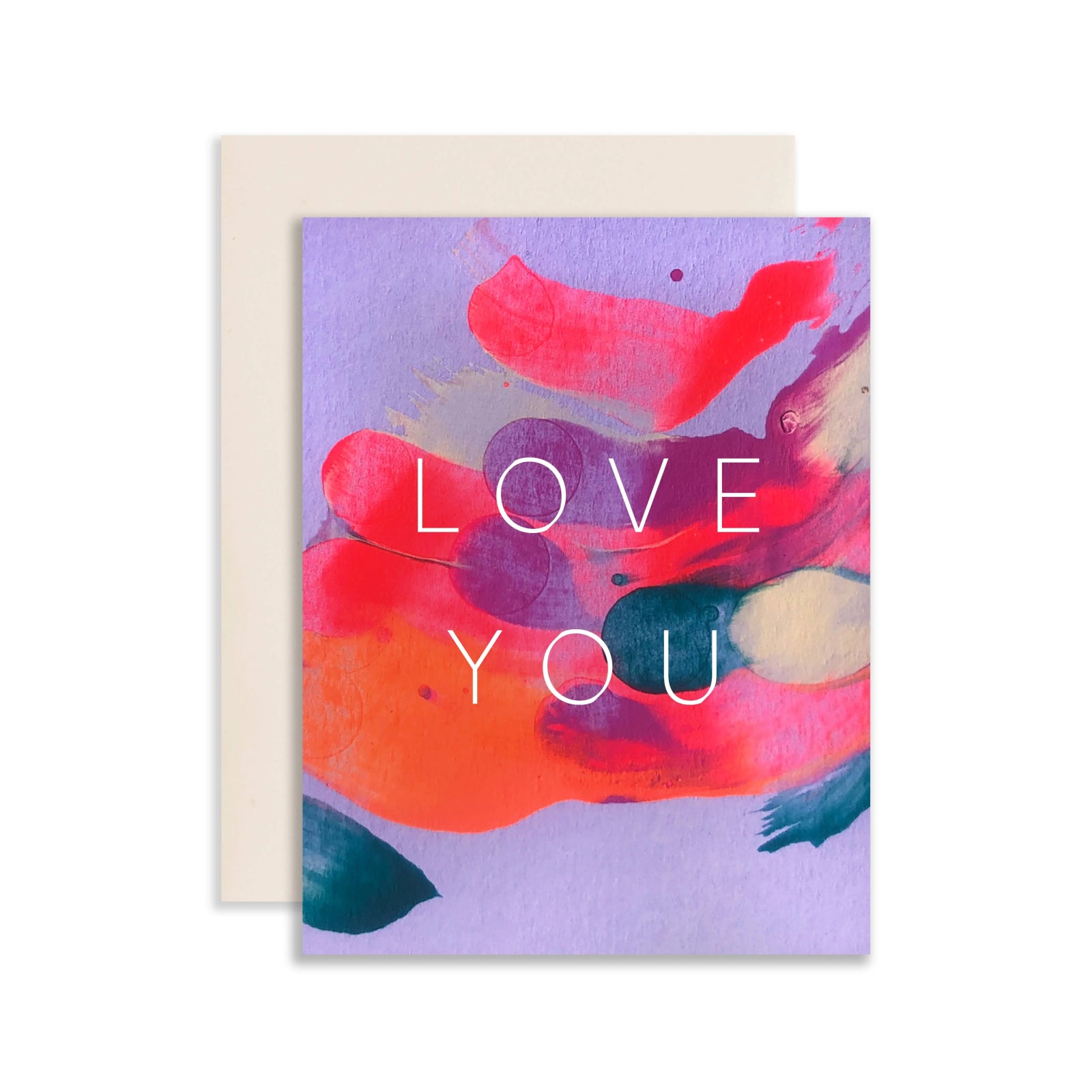 Mōglea · Hand - painted Greeting Card · "Orchid Love" | socius design in Rochester, MN