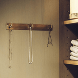 Fog Linen Work · Handmade Brass Plate Triple Hook | socius design in Rochester, MN