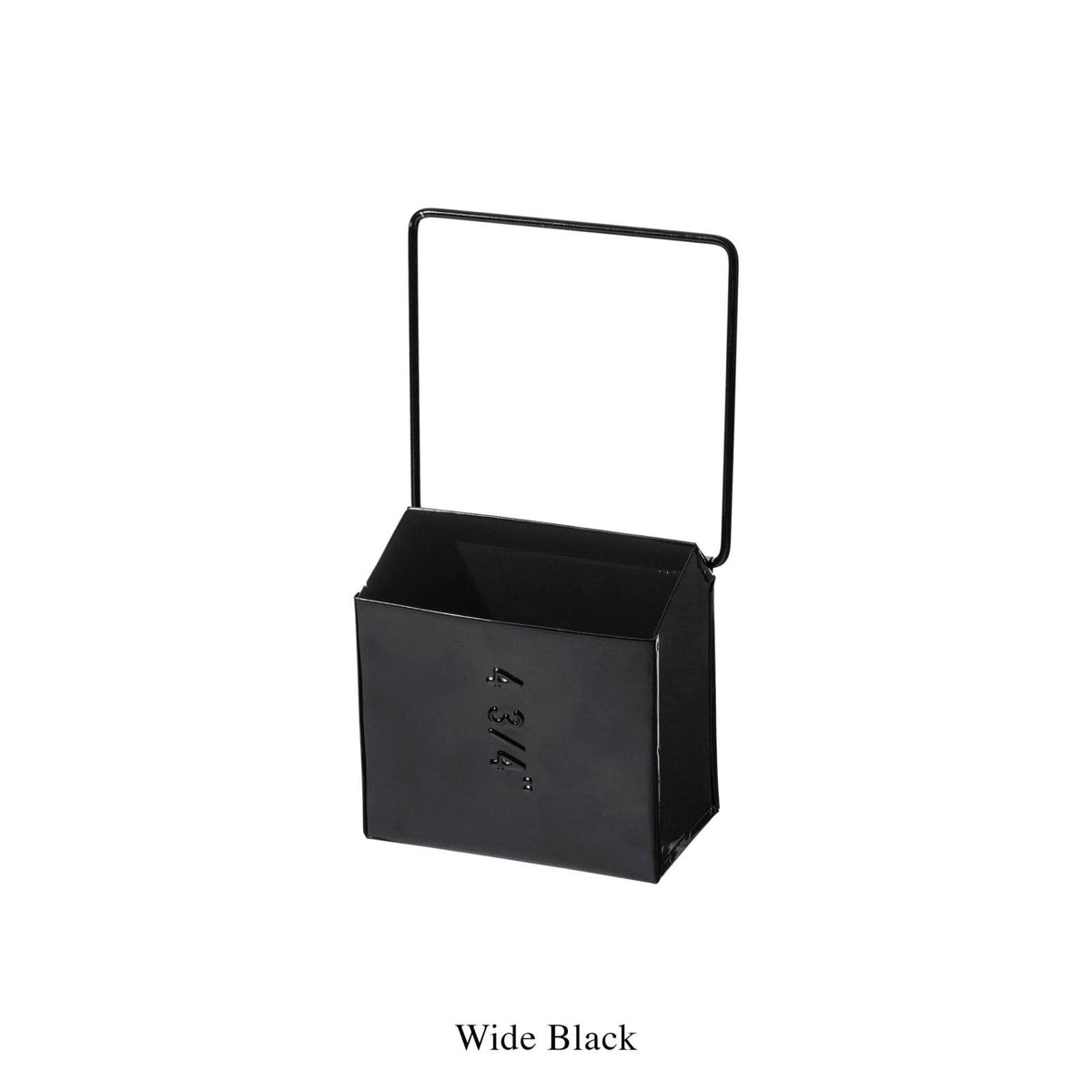 Puebco · Hanging Tool Storage Box · Wide · Black | socius design in Rochester, MN