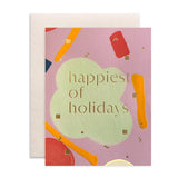 Moglea · Happiest of Holidays · Hand-Painted Card | socius design in Rochester, MN