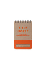 Field Notes Heavy Duty work book, orange cover