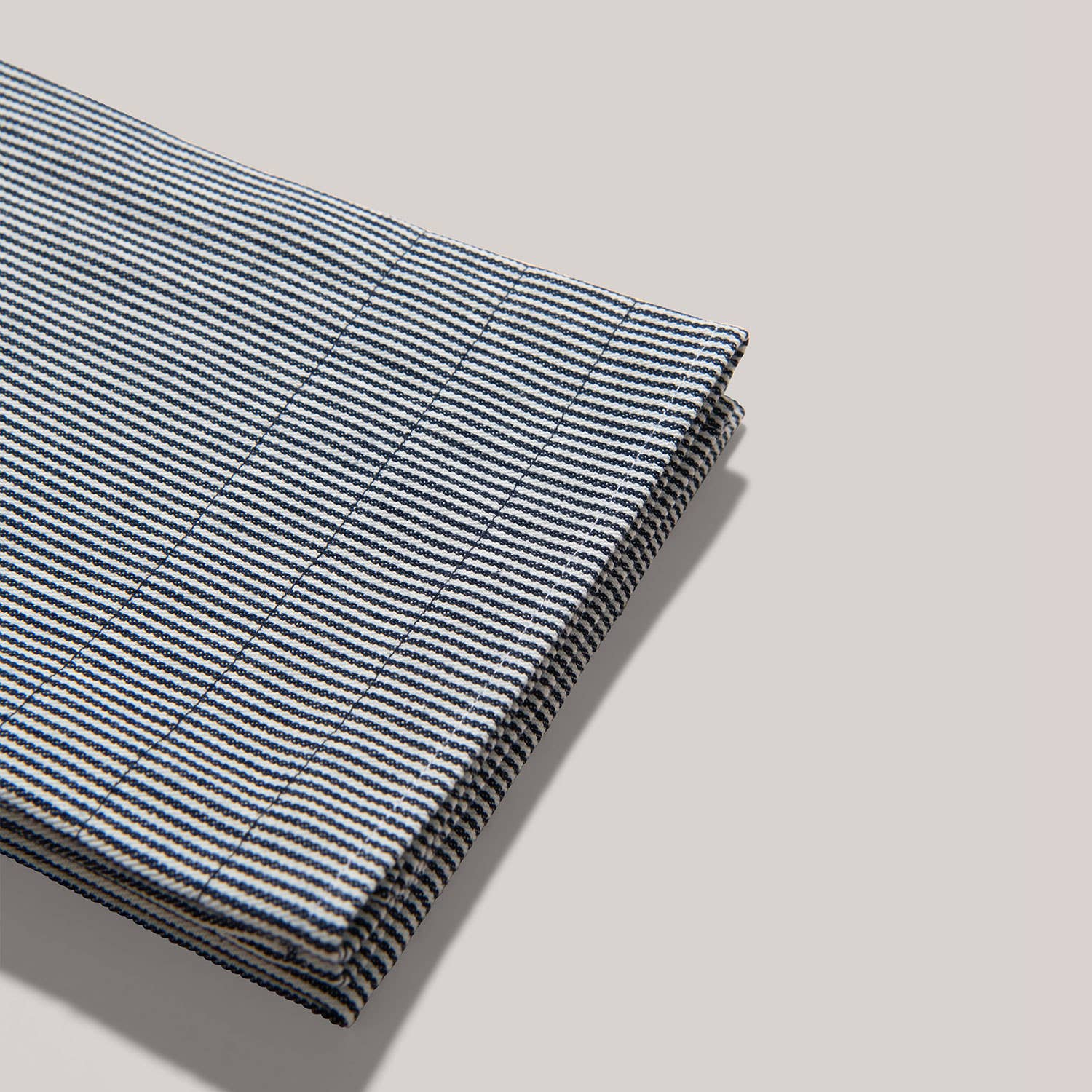 ATELIER SAUCIER · Hickory Stripe Reclaimed Fabric Tea Towel Set | socius design in Rochester, MN