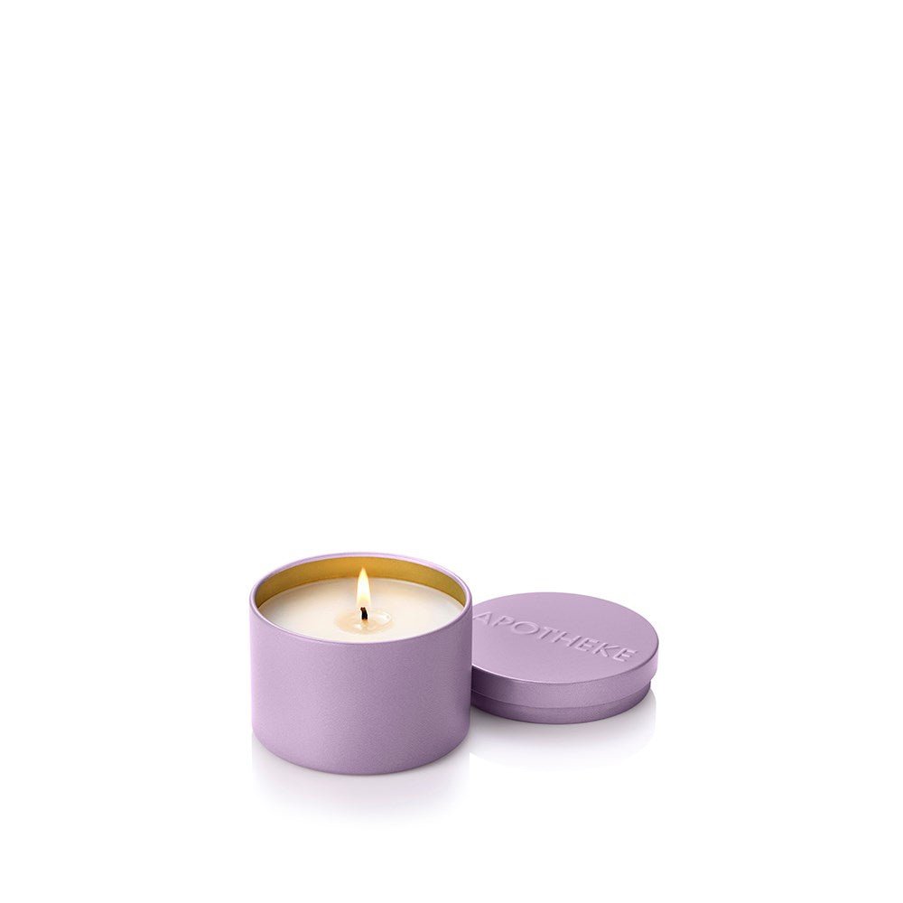 APOTHEKE · Hinoki Lavender Mini Tin Candle | socius design in Rochester, MN