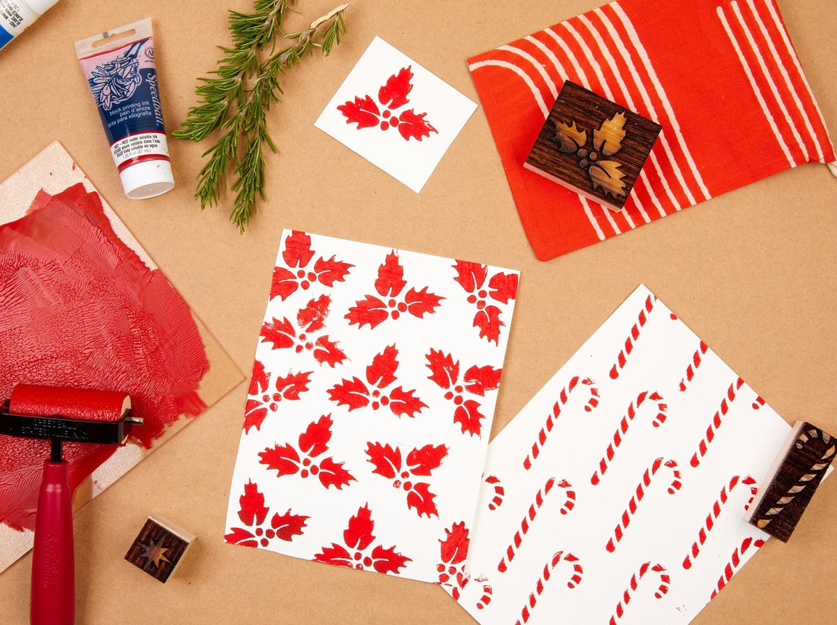Block Shop · Holiday Block Printing Kit | socius design in Rochester, MN