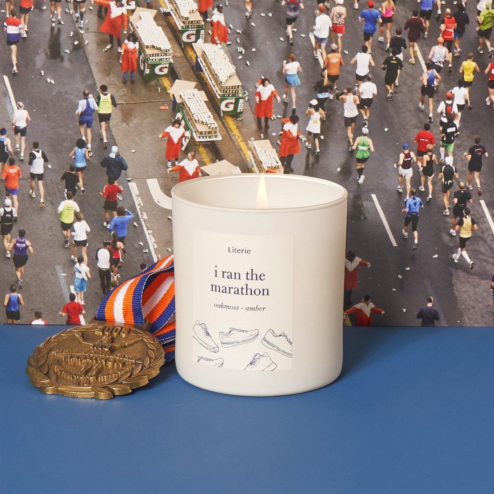 Literie Candles · I Ran The Marathon | socius design in Rochester, MN