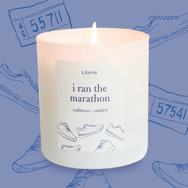 Literie Candles · I Ran The Marathon | socius design in Rochester, MN