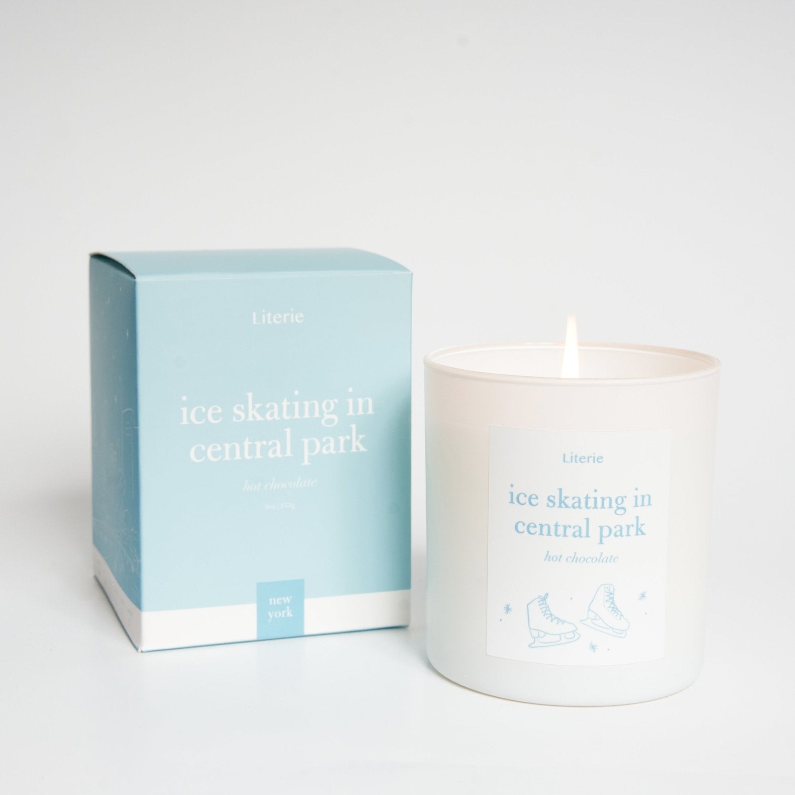 Literie Candles · Ice Skating in Central Park | socius design in Rochester, MN