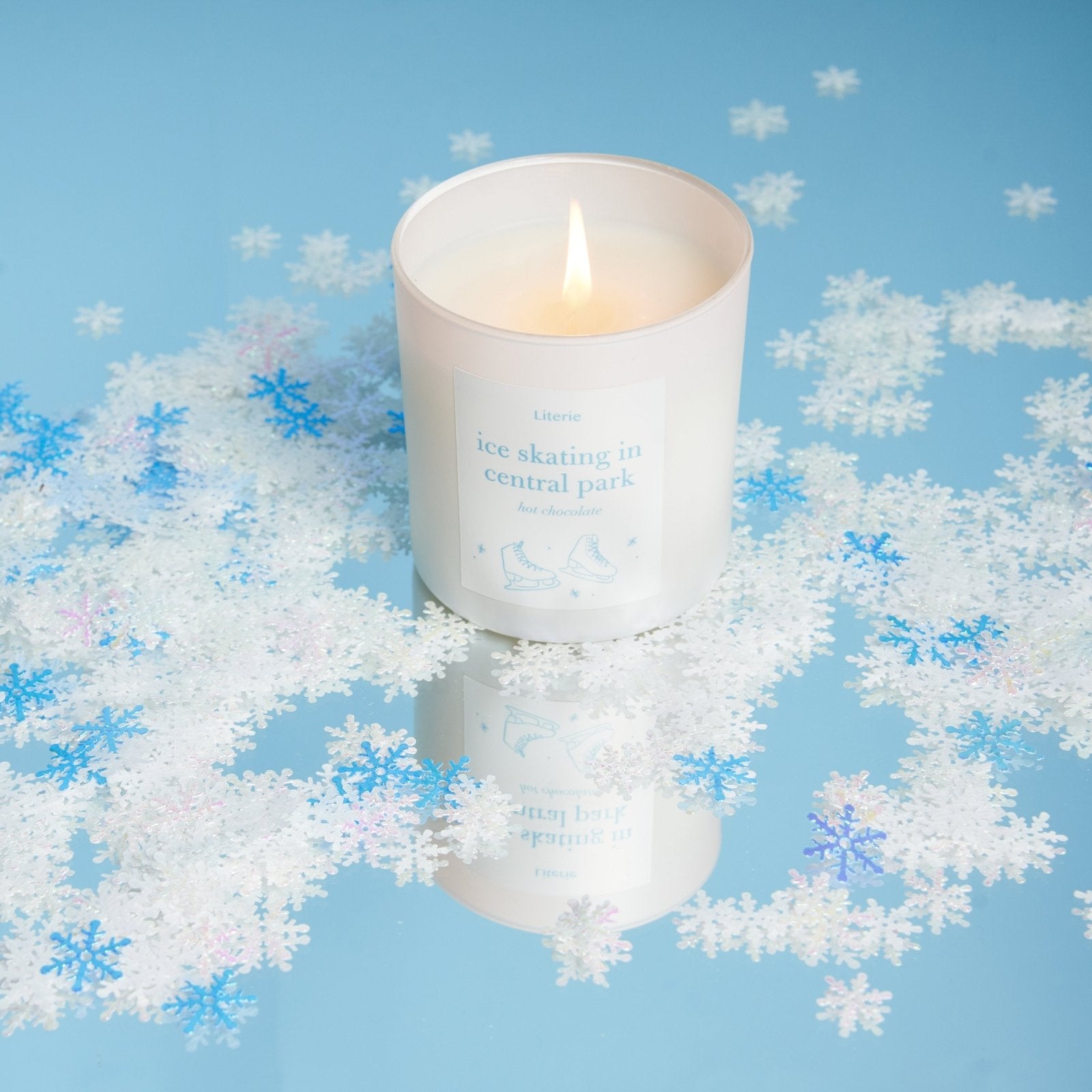 Literie Candles · Ice Skating in Central Park | socius design in Rochester, MN