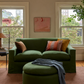 The Evergreen Loveseat in Hemp Blend