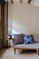 Soil to Studio · Indu Hand Block - Printed Linen Pillow · Indigo | socius design in Rochester, MN
